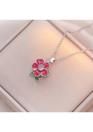 Bayan Kolye: Moda Estetiği Titanyum Çelik Kolye No.216 Çok REnkli