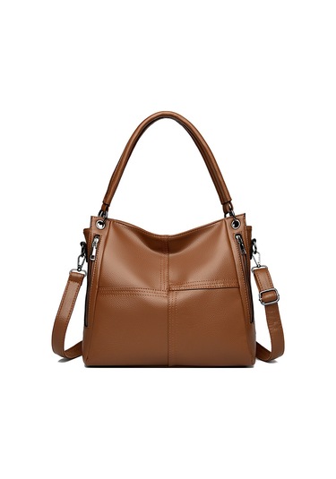 Kadınlar İçin Yeni Şık Çok Yönlü Çanta Büyük Kapasiteli Çapraz Askılı Sırt Çantası Anne Çantası Omuz Çantası Sarı Kahverengi Ana Resim Rengi Diğer