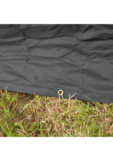 Willowhaven Siyah 1 Takım Polyester Karavan Branda Eteği Ve Rüzgarlık, T5 T6 Vw