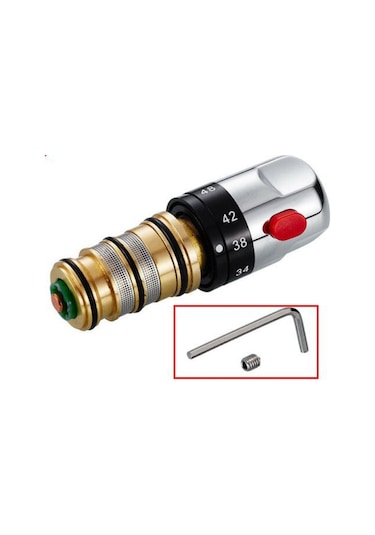 Suntek Termostatik Kartuşlu Vana Kurulumu Kolay Su Sıcaklığı