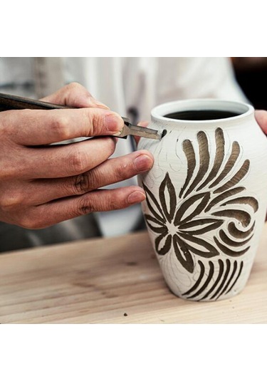 Suntek Magideal Çömlekçilik Fincan Kolu Şekil Aracı Kil Stil-c