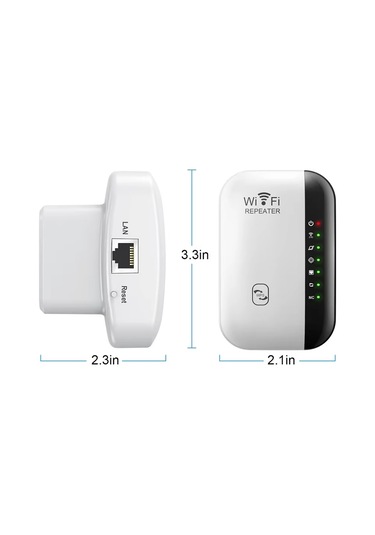 Sones 300mbps Kablosuz Wıfı Tekrarlayıcı 2.4g Yönlendirme Sinyal Amplifikatörü 7 Işık Sürümü, Özellikler: Ab Fişi