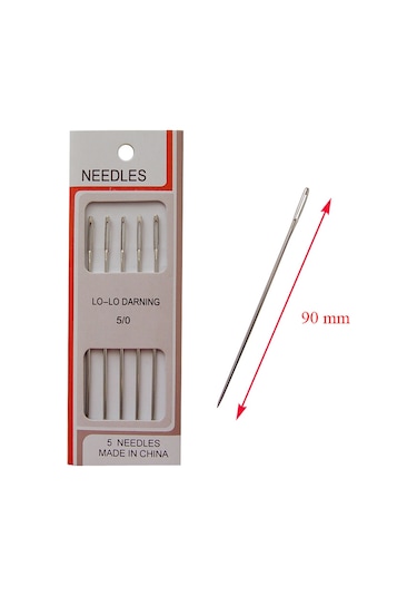 İğne Seti- Çuvaldız İğne Seti 5'li