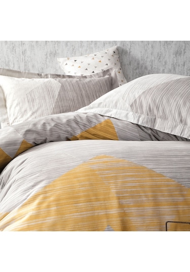 Yataş Bedding Aden Ranforce Nevresim Takımı Gri Tek Kişilik (508040945)