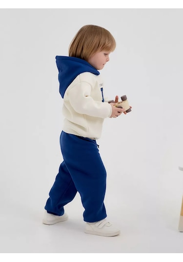 Sima-lend & Kroska A Kapüşonlu Bebek Sweatsh 219088400 Sütlü