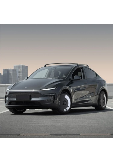 Haloblk Halodısc 2 Arrow - Tesla Model Y - 19 İnç Aerodinamik Siyah Jant Kapağı - 4 Adet