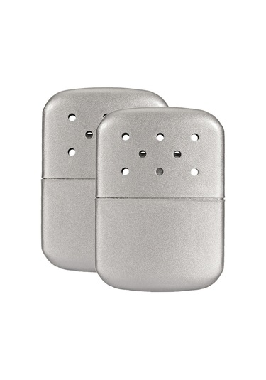 Yaleker 2 Adet Dış Mekan Çinko Alyüminyum Isıtıcı, Isı Saklama Çantası İle, Kayak, Dağcılık, Balıkçılık İçin Gümüş