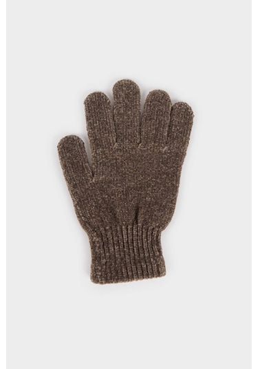 Defacto Kadın Şönil Eldiven F3191ax25wnbg129 Bej