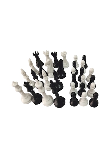 Okul Satranç Takımı 35x35 CM- Küçük Rulo - Ekonomik