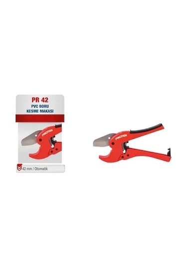 Proter Pr42 Plastik Boru Kesme Makası 42 MM