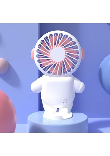 Usb Şarj Edilebilir Mini Fan 3 Hızlı El Fan Desktop Usb Sessiz Elektrik Fan Dış Mekan Fanları İçin Usb Şarj Kablosu Onecolor