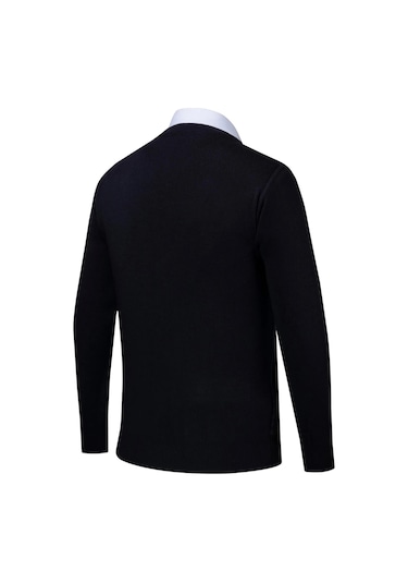 Çizgi Triko Erkek Büyük Beden Desenli Kol Ve Bel Lastikli Çelik Örgü Triko Hırka 4241mb Lacivert Lacivert