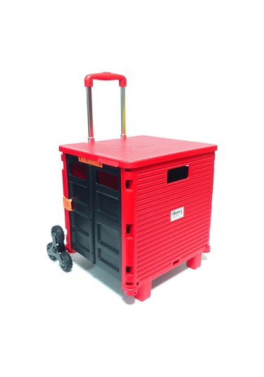 Balatlı Katlanabilir BY06-B Merdiven Çıkabilen Taşıma Arabası