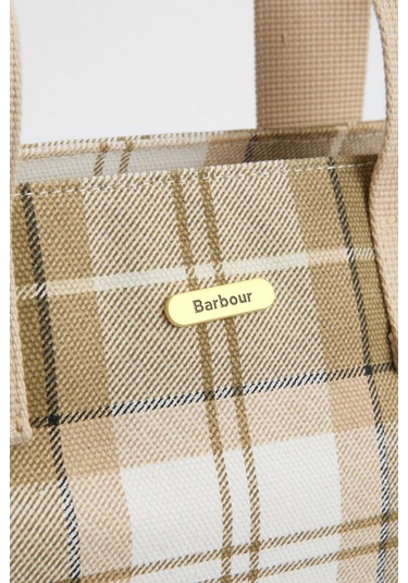 Barbour Maisy Tartan Omuz Çantası Be32 Safari Tartan Bej