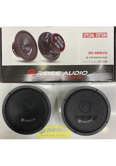 Reıss Audıo 16Cm Midrange Ciftti 800Wat 200Rms İki Adet