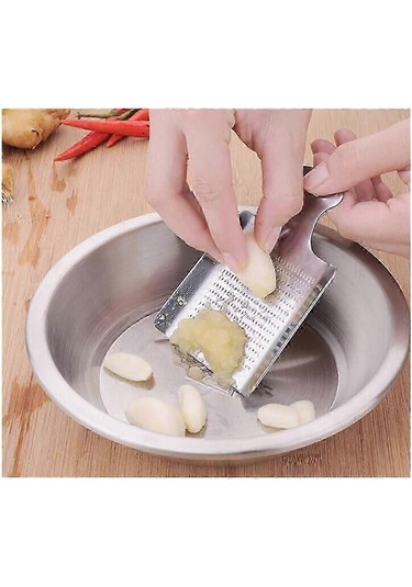 Sarımsak Presi Zencefil Öğütücü Sarımsak Presi Kıyma Makinesi Pas Çok Renkli