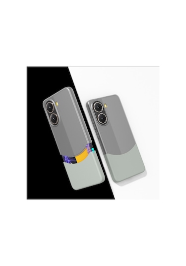 Toyigoo Poco X7 Pro Kılıf Mıknatıslı Duble Kapak - Gri Gri