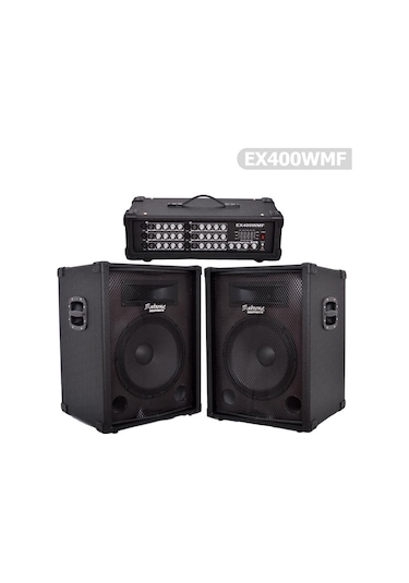 Extreme Amfi Ses Sistemi 2 Kolon Kafa Ex400Wmf
