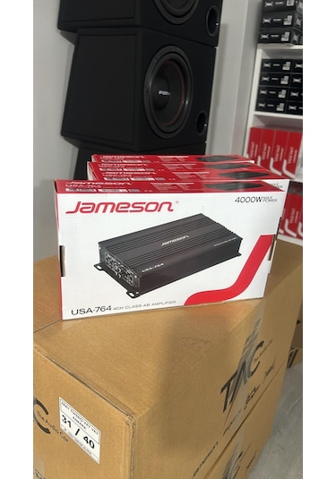 Jameson Usa-764 4 Kanal Ab Class 4000watt Amfi