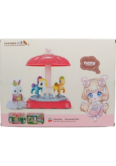 Mega By Dreamy Mini Tavşan Atlıkarınca Eğlence 6659