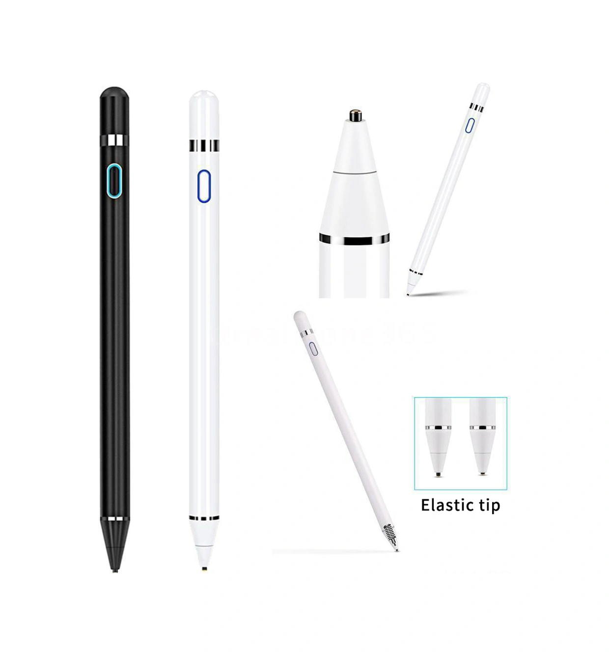 Padalink Elastik Bakır Uçlu Dijital Kalem - Hassas Çizim Ve Yazma, İos/android/windows Uyumlu, Usb Şarjlı, Otomatik Kapatma Özelliği Gümüş