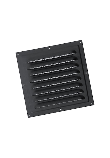 Suntek Metal Havalandırma Kapağı Yoğun Izgara 25cmx25cm-siyah
