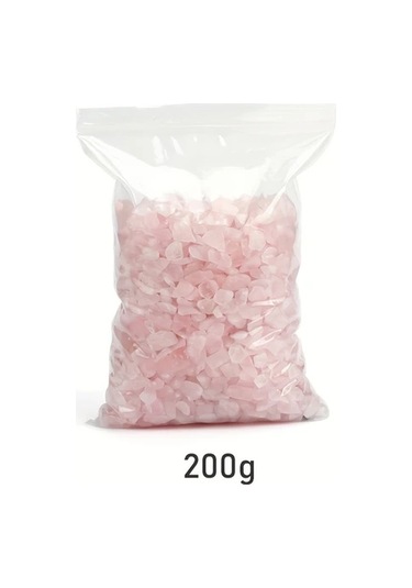 Willowhaven 200g Pembe Kuvars Çakıl Dekoratif Akvaryum Ve Saksı Taşları