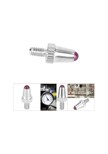 Maiyame Tungsten Çelik Geniş Yaylı Uç, Dial Gauge Ve Mikrometre İçin M2.5 Dişli, Yüksek Hassasiyetli Ölçüm Aleti Değiştirme Ucu