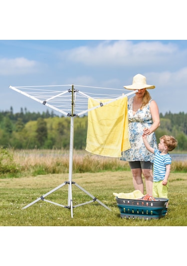 Outwell Drying Rack Katlanır Xl Kurutma Ünitesi Gri