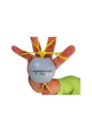 Medikaltec Handmaster Plus Egzersiz Topu El Rehabilitasyon Topu Kırmızı Orta