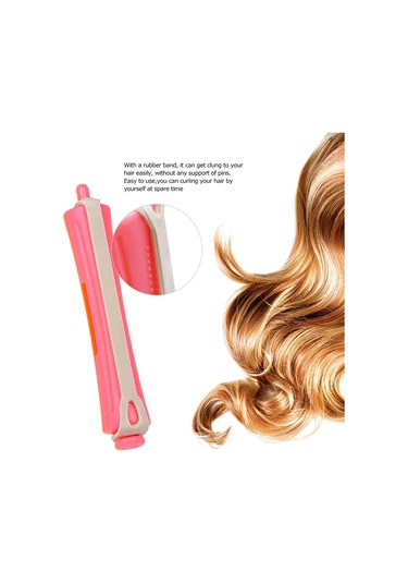 Youtek 12'li Saç Kıvırma Rulosu Seti - Islak/kuru Saçlar İçin Pratik Dalga Yapma Aracı