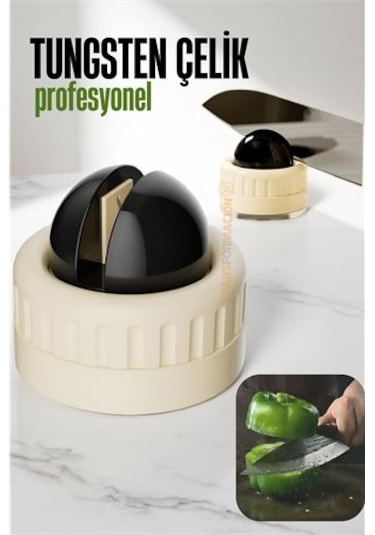 Modacar Bıçak Bileyici Pratik Vantuzlu Tungsten Çelik