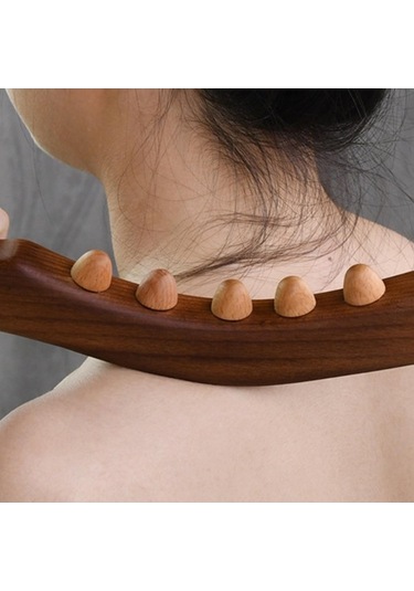 Electronıc Outlet Tedavisi Suntek Noktası Masaj Guasha El Bel Bacakları Aleti My Kahverengi