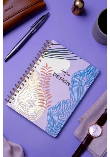 Denden Redactar Mor 17x24 Çizgili Defter Çok Renkli
