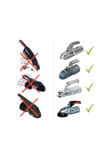 Campasist Ca43407-2 Stabilizatörsüz Kaplin Uyumlu, Güvenlik Kaplin Kilidi