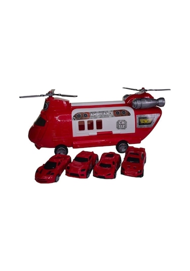 Royal Toys 4 Arabalı Ambulans Helikopteri Ryl-7046
