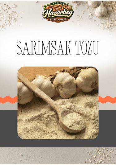 Kadirlihazarbey Sarımsak Tozu 250 Gr