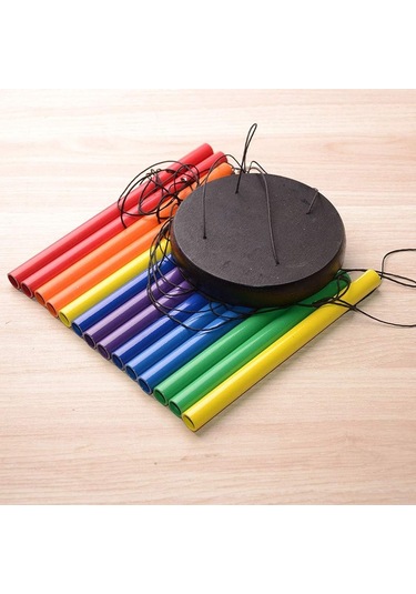 Açık Dekorasyon Metal Renkli Dönen Rüzgar Zil Süsleri Yaratıcı Hediye