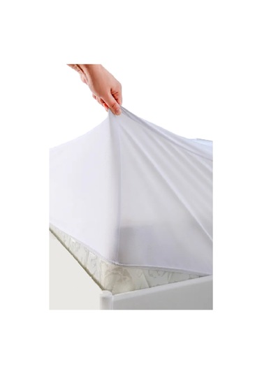 Bebesi Micro Fitted Full Kenarlı Su Sıvı Geçirmez Alez Çocuk Bebek 5 Ölçü Beyaz