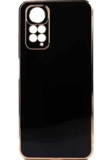 Xiaomi Redmi Note 11 Global Kılıf Bark Kenarları Altın Renk Kılıf