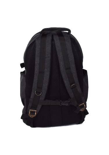 Escape 501 Siyah Dağcı Sırt Çantası Kanvas Kumaş 50lt 501 Outdoor Çanta siyah