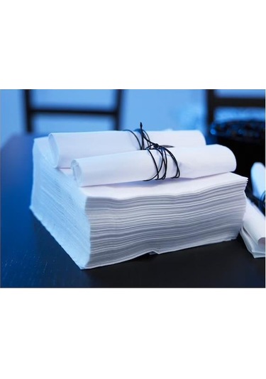 IKEA Fantastisk 100 Adet Peçete 40x40 cm - Beyaz