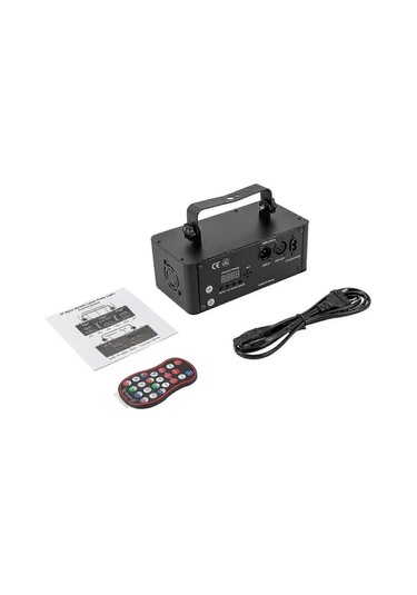 Ysh503 Profesyonel Lazer Parti Işığı 21 Lens Rgb Sahne Aydınlatması Sese Duyarlı Uzaktan Kumandalı