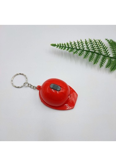 Kırmızı Mini Led Kask Bira Şişe Açacağı Mutfak Alet Aksesuarları Anahtarlık Kolye Kırmızı