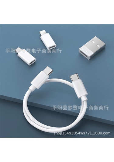 Reedark 60w Hızlı Şarj Çok Fonksiyonlu Şarj Kablosu Dönüştürücü Veri Kablosu Saklama Kutusu Mavi