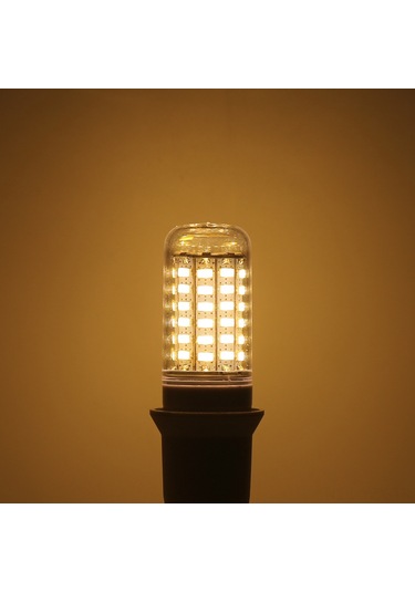 Yaozixa E27 Vidalı Led Mısır Ampulü 4 Adet - 10w 220v Islak Beyaz Işık - Enerji Verimli Ev Aydınlatması