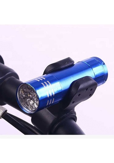 9 Ledli Pilli El Feneri Watton  Wt-036 Mavi