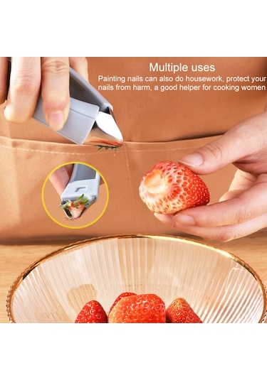 Kaliteli Ananas Sökücü Klip Gadget Mutfak Aleti Mavi