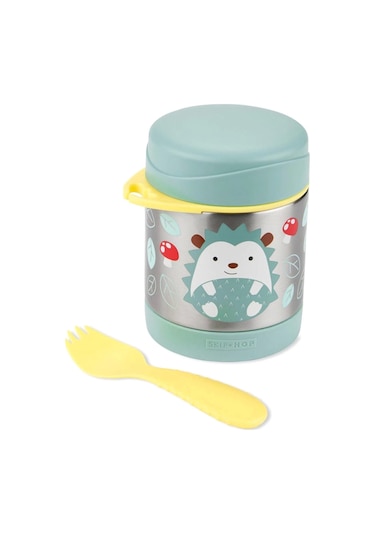 Skip Hop Zoo Paslanmaz Çelik Termos 325 Ml Kirpi Çok Renkli
