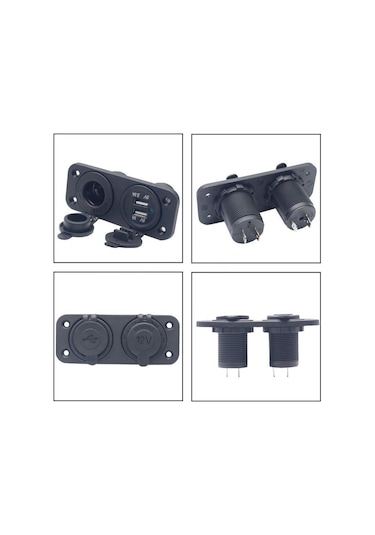 Concord Ch-31 Çift Usb Girişli 1a 2.1a Usb Araç Şarj